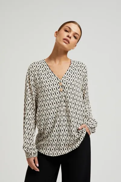 Marisse Women's Shirt Z-Ko-4518 L.Beige