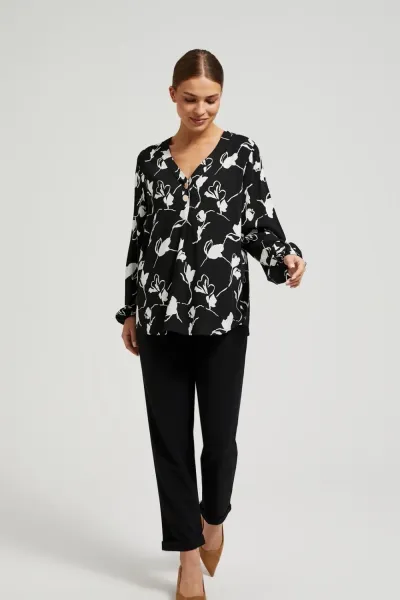 Marisse Women's Shirt Z-Ko-4518 Black