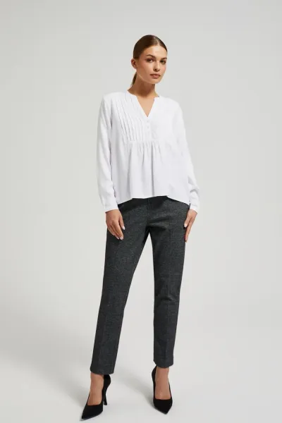 Marisse Women's Shirt Z-Ko-4520 White