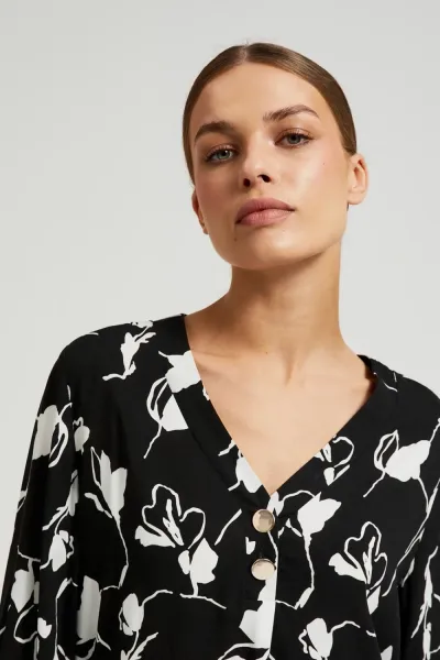 Marisse Women's Shirt Z-Ko-4518 Black