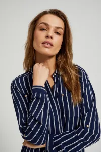 Marisse Women's Shirt Z-Ko-4515 Navy