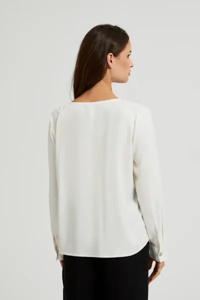 Marisse Women's Shirt Z-Ko-4512 Off White
