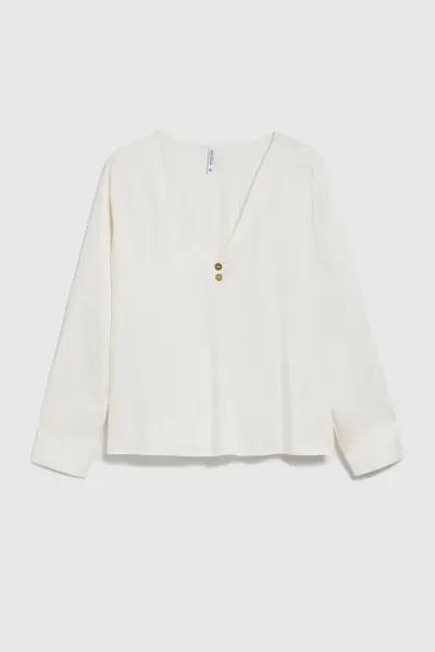 Marisse Women's Shirt Z-Ko-4512 Off White