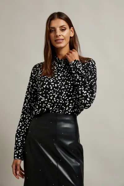 Marisse Women's Shirt Z-Ko-4511 Black