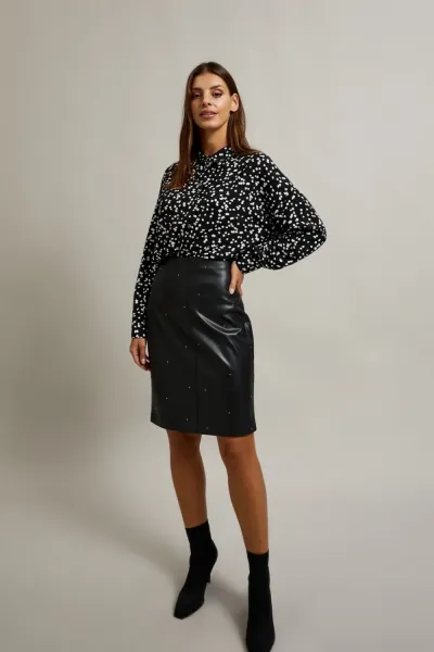 Marisse Women's Shirt Z-Ko-4511 Black