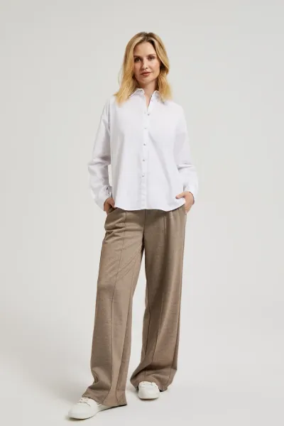 Marisse Women's Shirt Z-Ko-4514 White