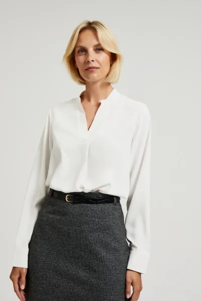 Marisse Women's Shirt Z-Ko-4507 Off White