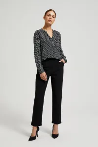 Marisse Women's Shirt Z-Ko-4500 Black_White