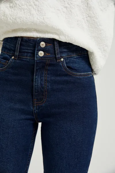 Marisse Women's Jeans Z-Je-4502 Navy