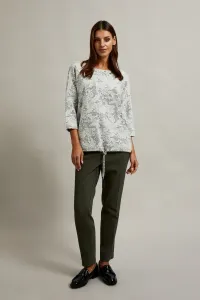 Marisse Women's Sweatshirt Z-Bl-4508 Black_White