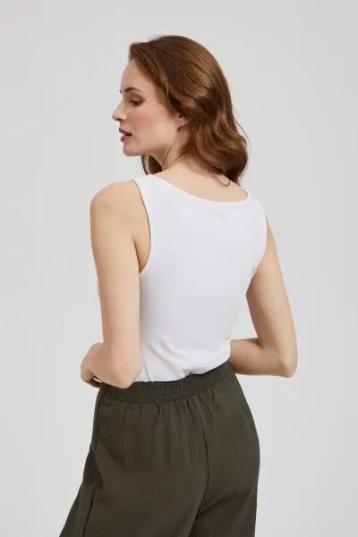 Marisse Women's Blouse L-Ts-4385 White