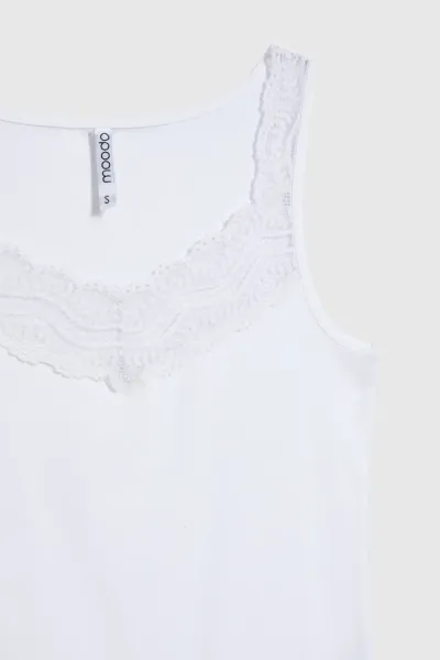 Marisse Women's Blouse L-Ts-4385 White