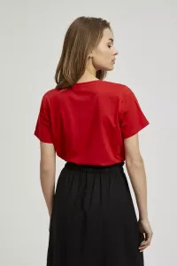 Marisse Women's Blouse L-Ts-4328 Red