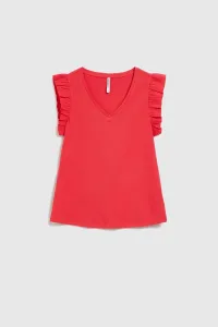Marisse Women's Blouse L-Ts-4406 Red