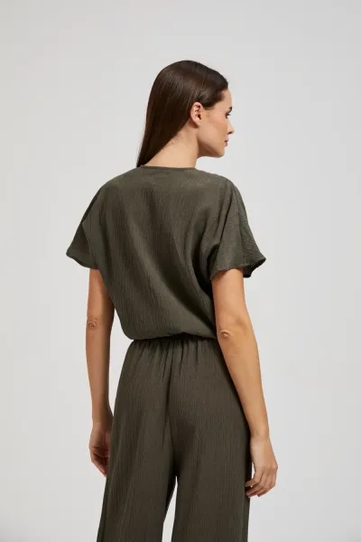 Marisse Women's Shirt L-Ko-4365 D.Olive