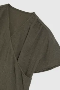 Marisse Women's Shirt L-Ko-4365 D.Olive