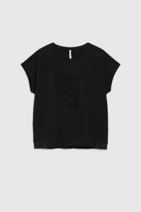 Marisse Women's Blouse L-Ts-4370 Black