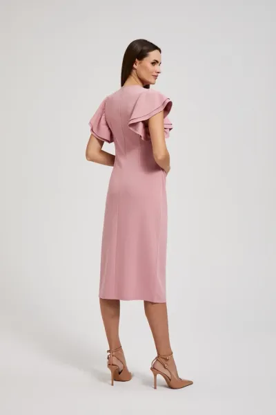 Marisse Women's Dress L-Su-4322 Dusty Pink