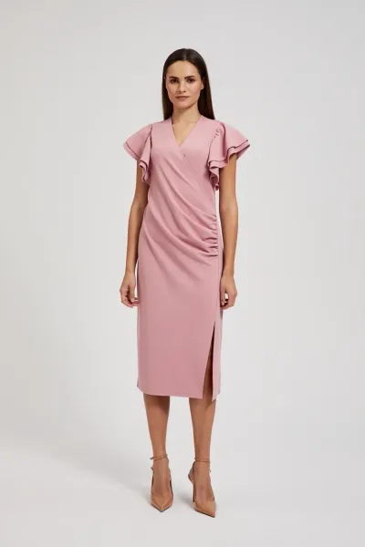 Marisse Women's Dress L-Su-4322 Dusty Pink