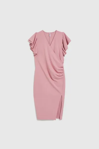 Marisse Women's Dress L-Su-4322 Dusty Pink