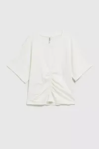 Marisse Women's Blouse L-Ts-4338 Off White