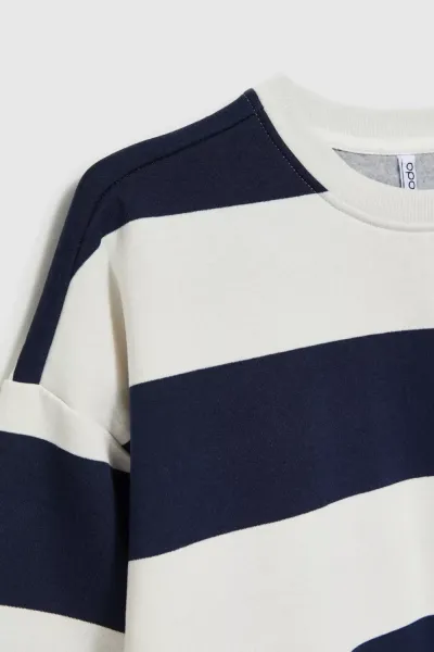 Marisse Women's Sweatshirt L-Bl-4310 Navy