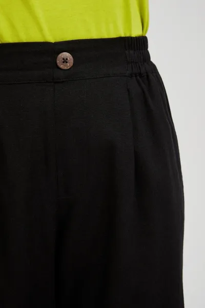 Marisse Women's Shorts L-Sh-4316 Black