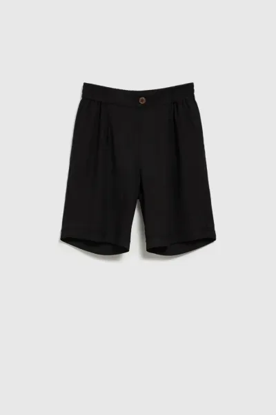 Marisse Women's Shorts L-Sh-4316 Black