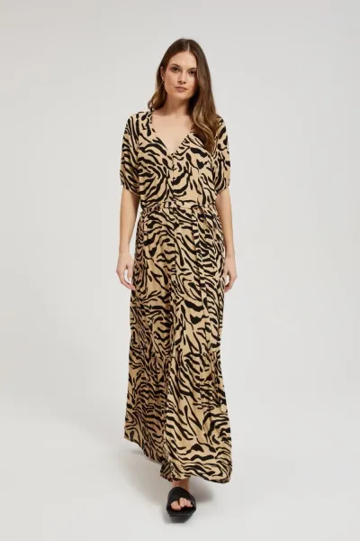 Marisse Women's Dress L-Su-4325 Beige