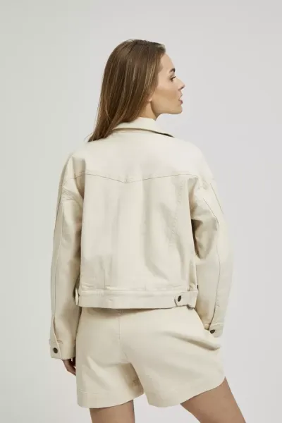 Marisse Women's Jacket L-Ku-4322 L.Beige