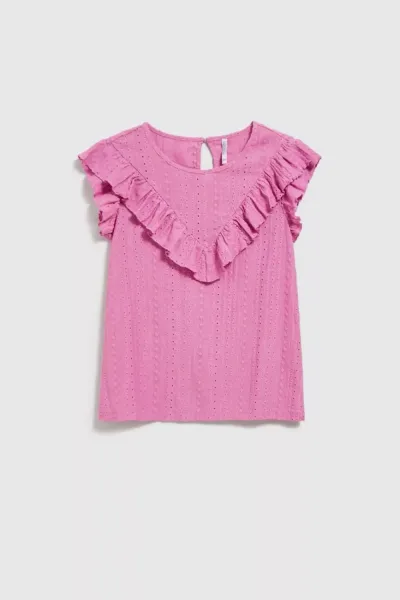 Marisse Women's Blouse L-Ts-4347 D.Pink