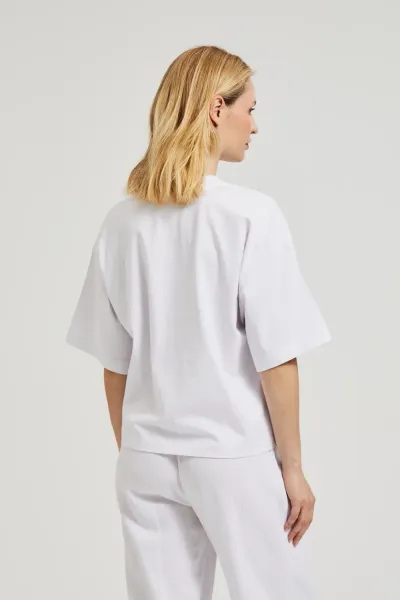Marisse Women's Blouse L-Ts-4431 White