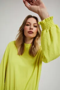 Marisse Plain Lime Shirt