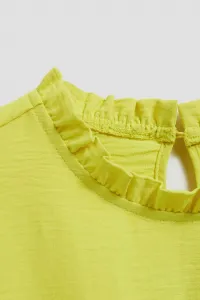 Marisse Plain Lime Shirt