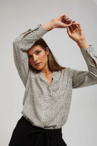 Marisse Polka-Dot Shirt