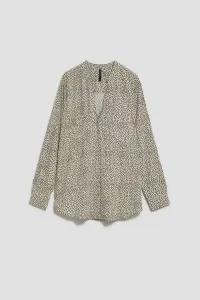 Marisse Polka-Dot Shirt