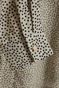 Marisse Polka-Dot Shirt