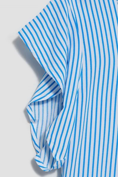 WOMEN'S SHIRT L-KO-4036 BÍLÁ_FRESH BLUE