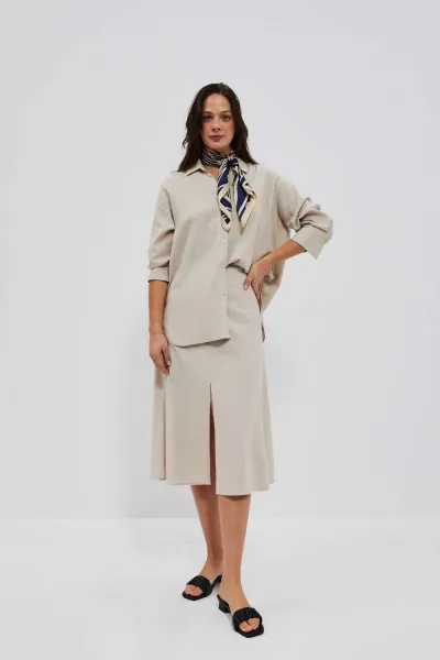 WOMEN'S SKIRT L-SC-4023 D.Beige