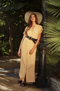 Marisse Women's Dress L-Su-4046 L.Honey