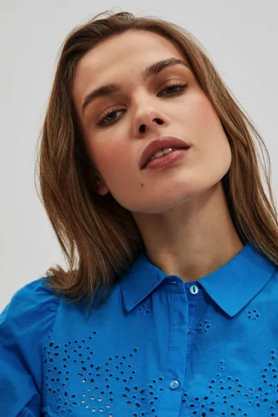 Marisse Women's Shirt L-Ko-4040 Fresh Blue