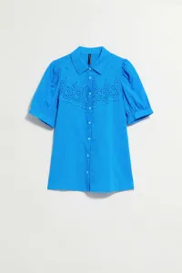 Marisse Women's Shirt L-Ko-4040 Fresh Blue