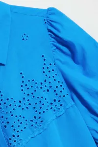 Marisse Women's Shirt L-Ko-4040 Fresh Blue