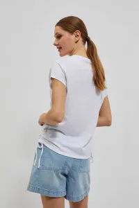 Marisse Women's T-Shirt L-Ts-4094 White