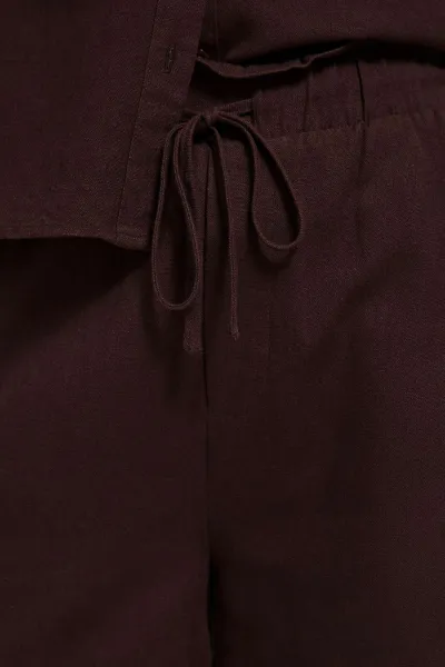 Marisse Women's Shorts L-Sh-4012 D.Oak