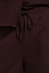 Marisse Women's Shorts L-Sh-4012 D.Oak
