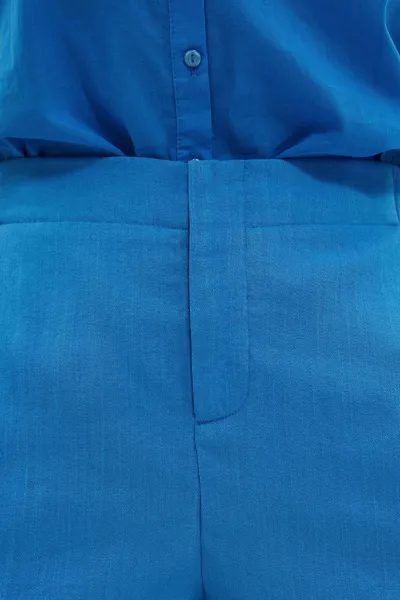 WOMEN'S SHORTS L-SH-4021 FRESH BLUE