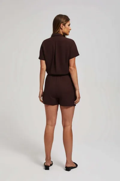Marisse Women's Shorts L-Sh-4012 D.Oak