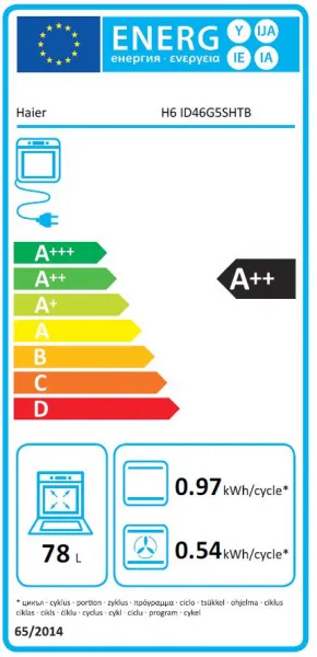 Haier H6 ID46G5SHTB + BENEFIT