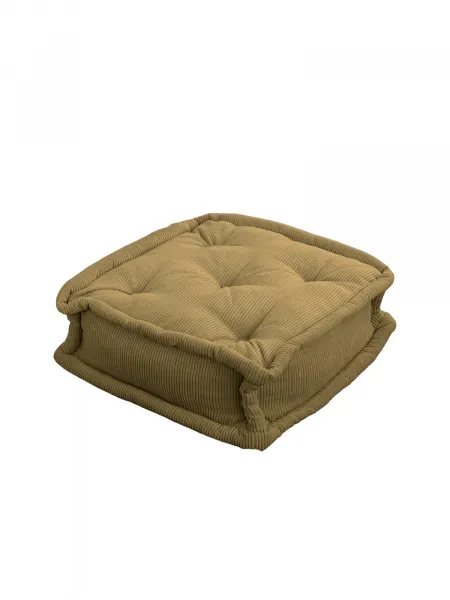 Hanah Home Vankúš na podlahu BISKUVI khaki